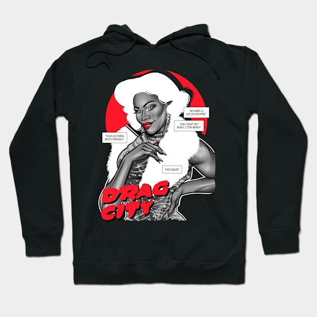 The Bayou Queen Hoodie by DragCityComics